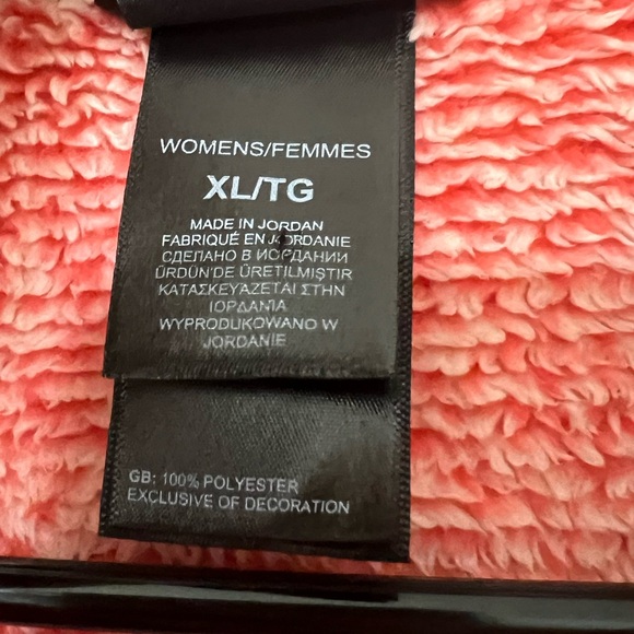 The North Face Osito Striped Fleece Fuzzy Zip Up Jacket Size XL - Picture 8 of 13